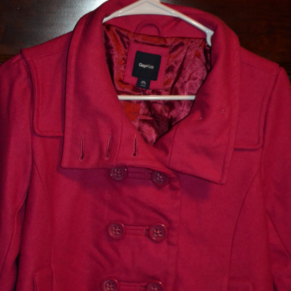 Gap Kids Girls Pea Coat, Size XXL (14-16) - Picture 2 of 2